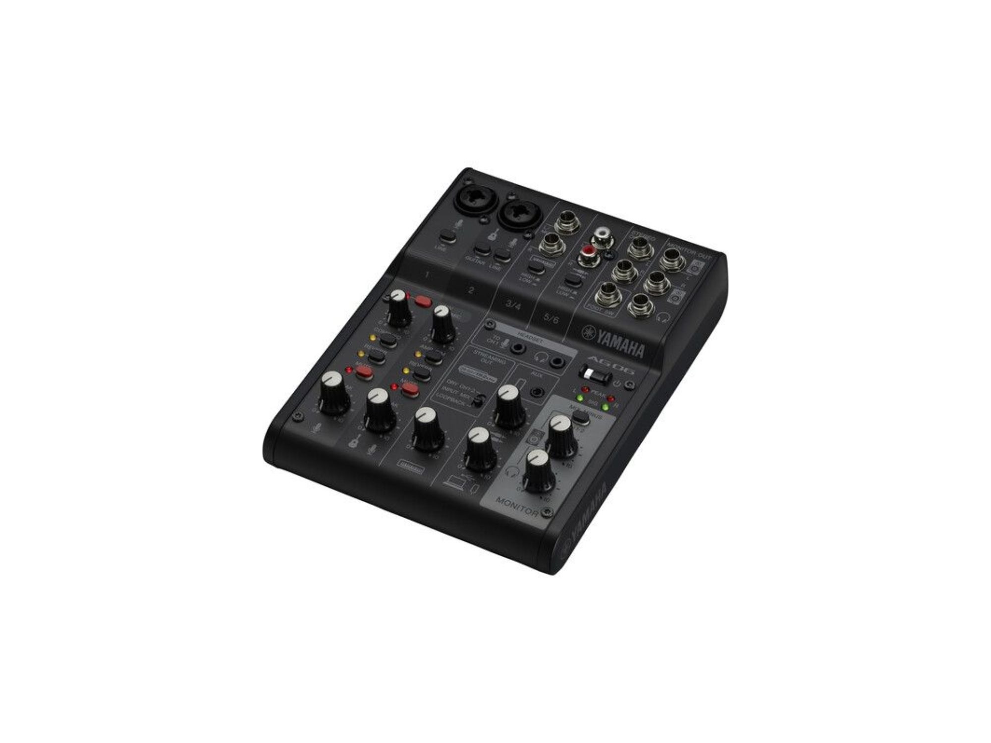 Yamaha AG06 MK2 (Black) - Volt Music Store