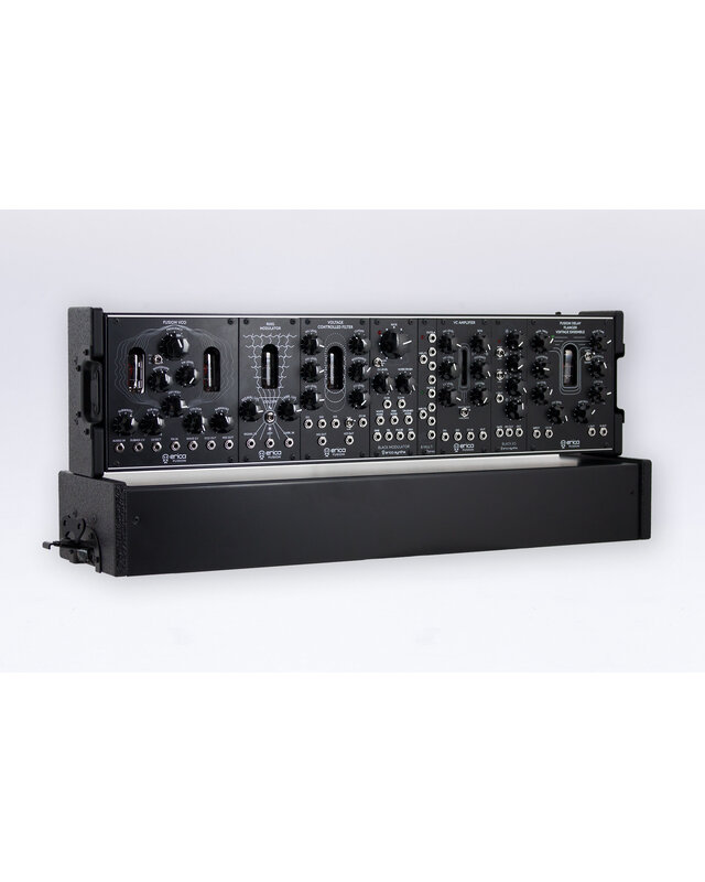 Erica Synths 1x104HP Aluminum Skiff Case with Lid (EU plug)