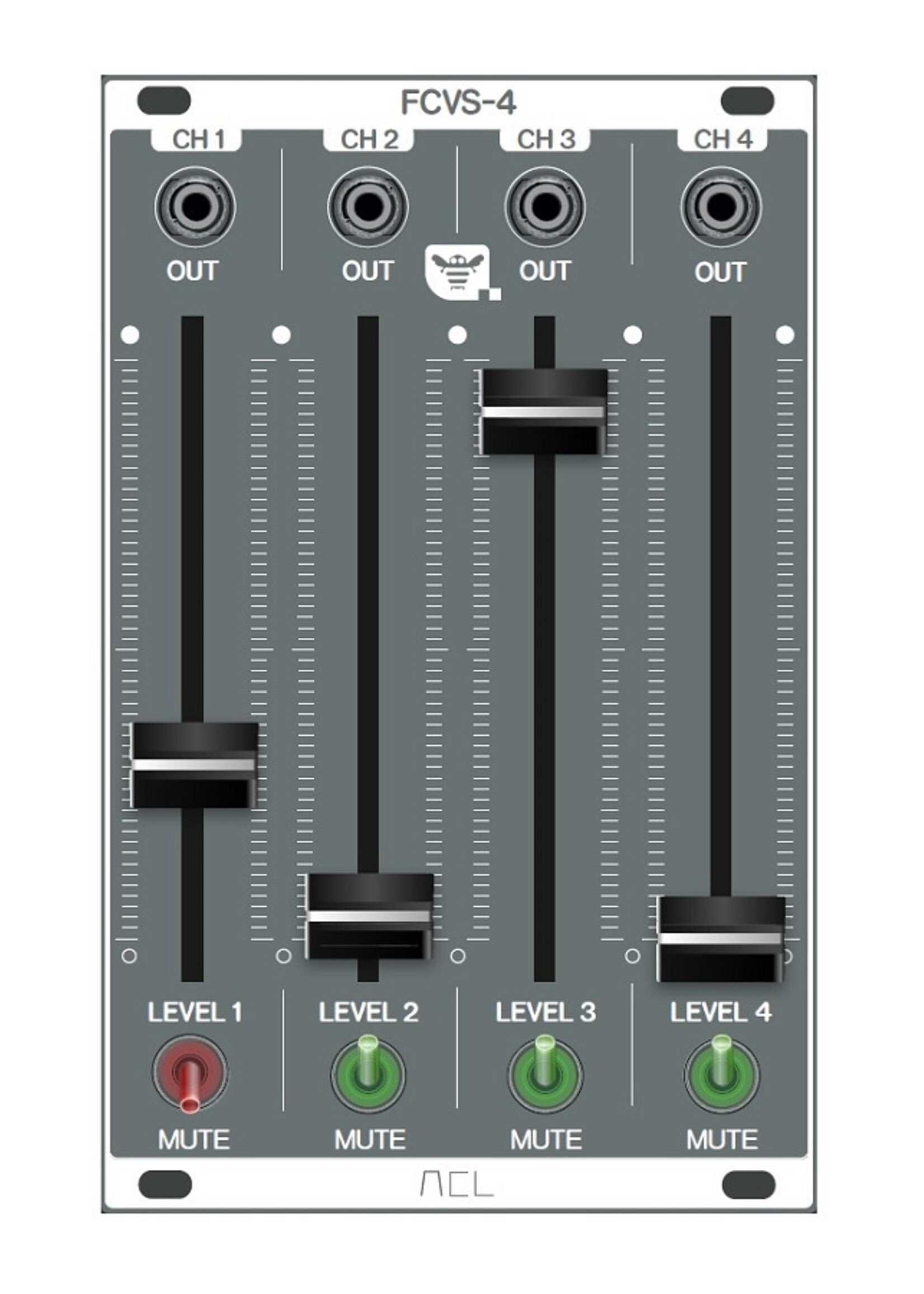 ACL FCVS-4 CV Fader/Switch
