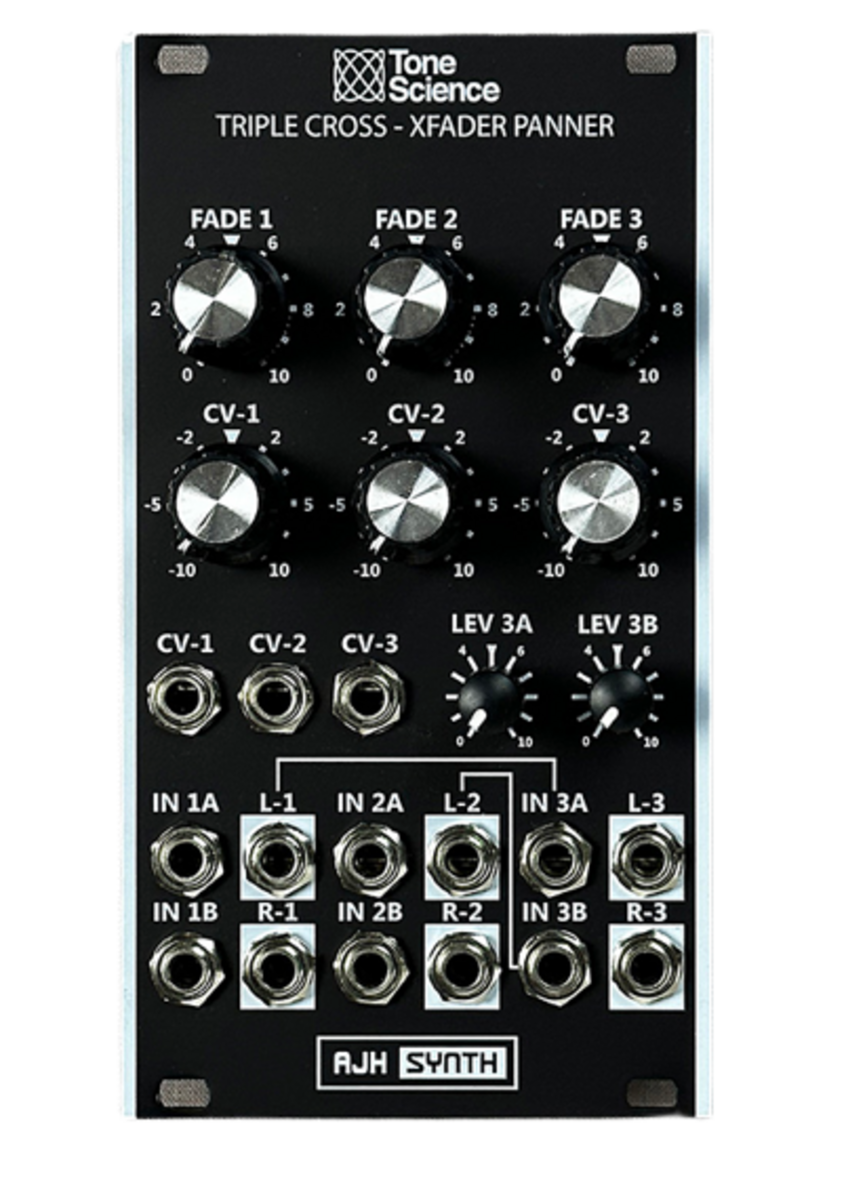AJH Synth Triple Cross Xfader and Panner