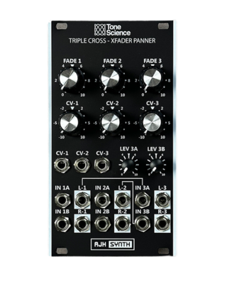 AJH Synth Triple Cross Xfader and Panner