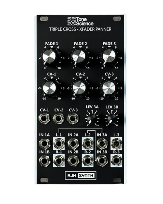 AJH Synth Triple Cross Xfader and Panner