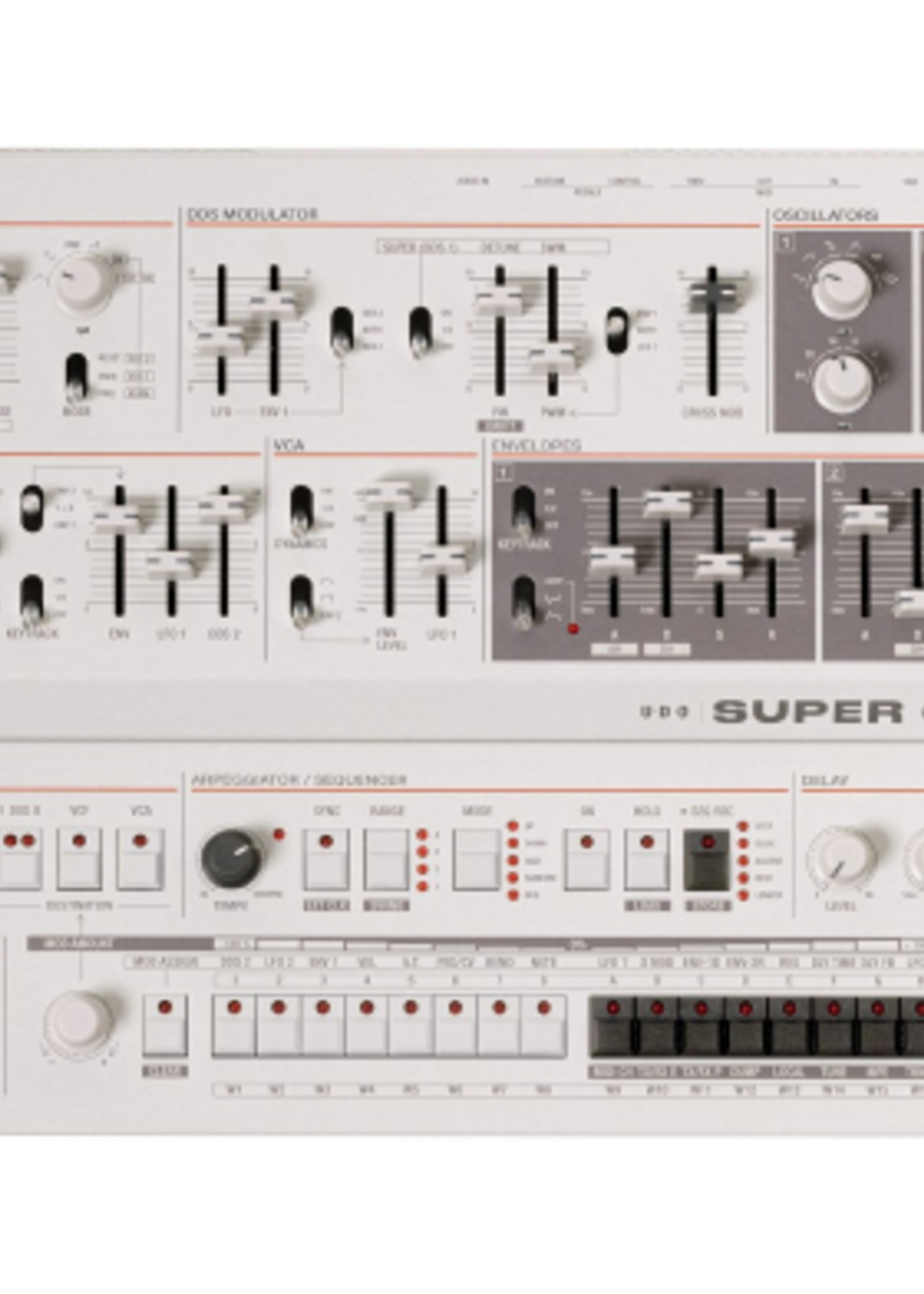 UDO Audio Super 6 Desktop white