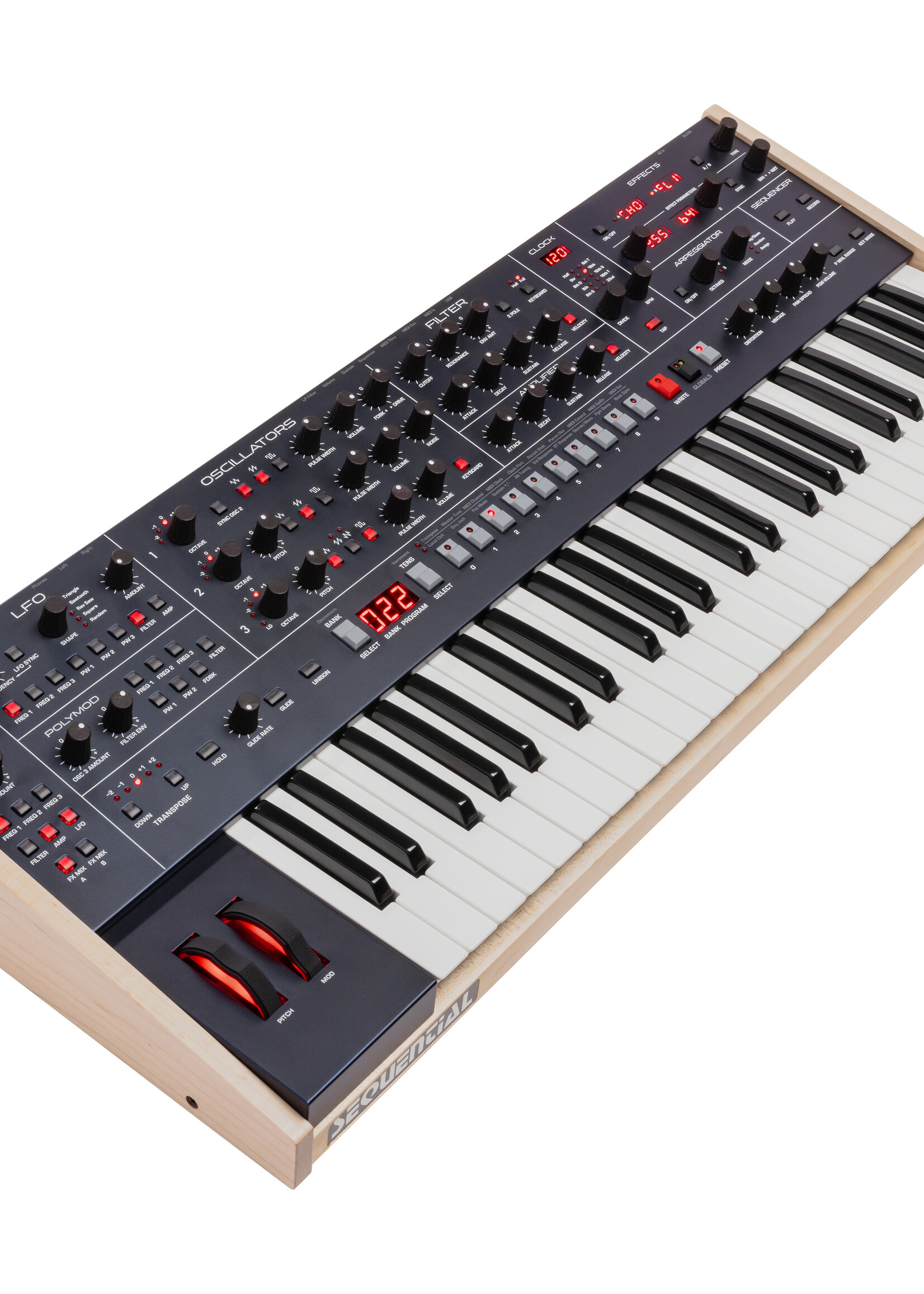 Sequential Trigon 6 Keyboard