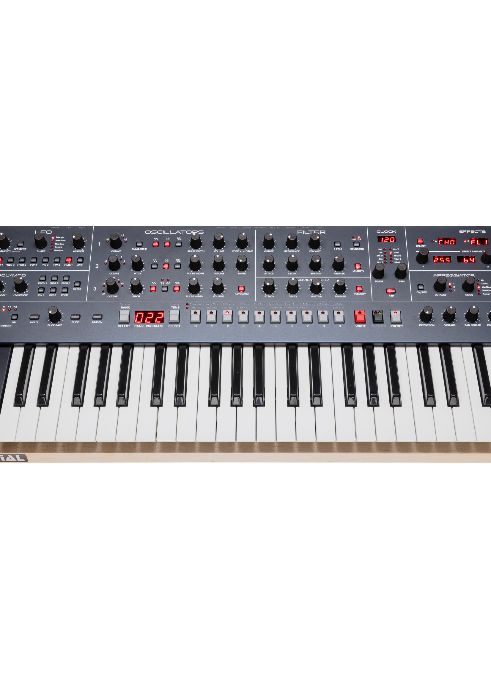 Sequential Trigon 6 Keyboard