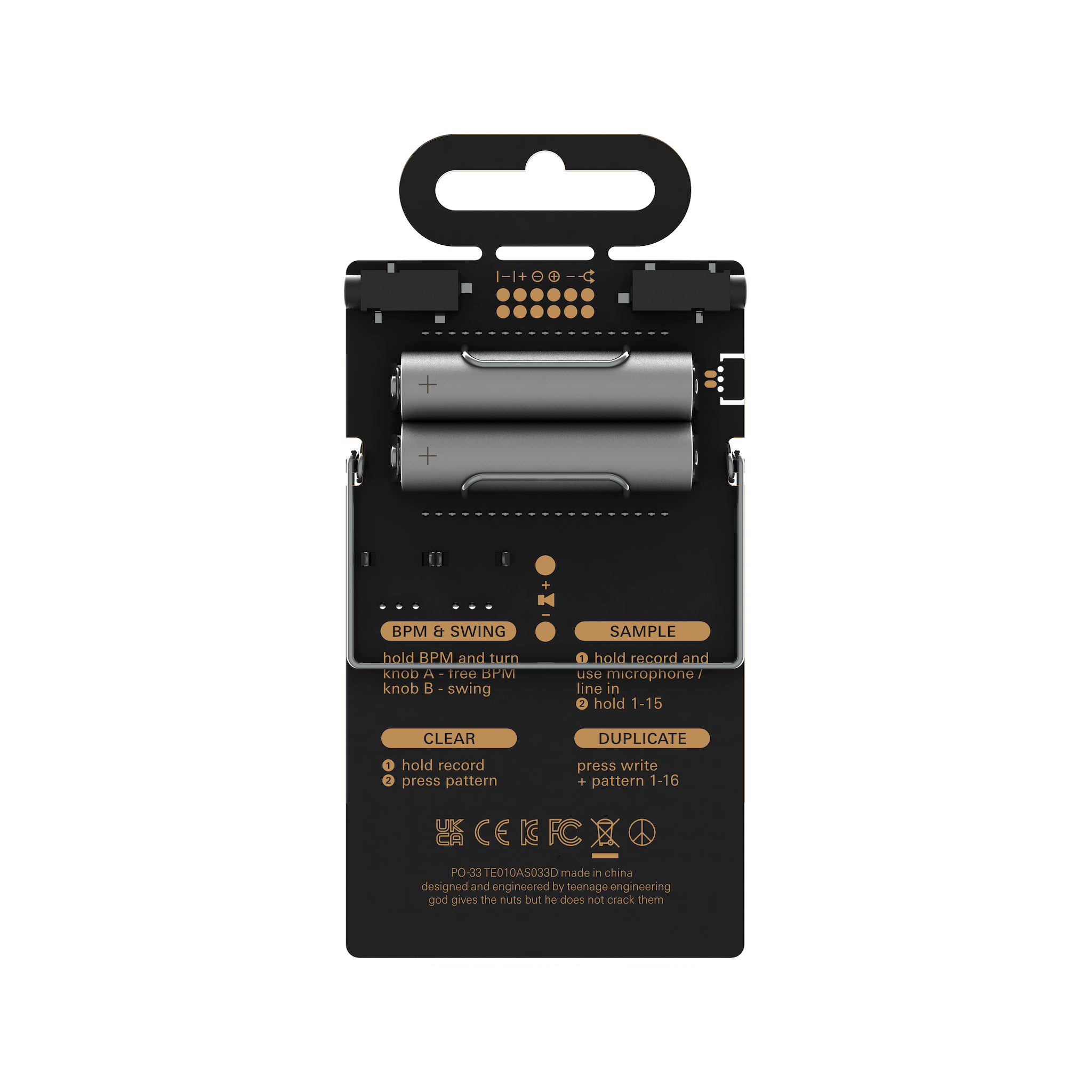 Teenage Engineering PO-33 K.O! - Volt Music Store