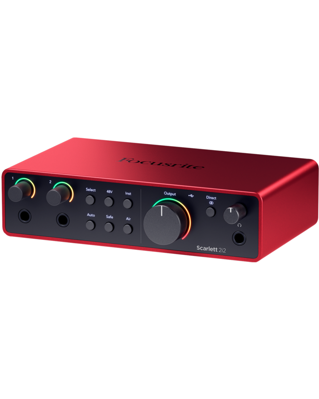 Focusrite Scarlett 2i2 4th Gen
