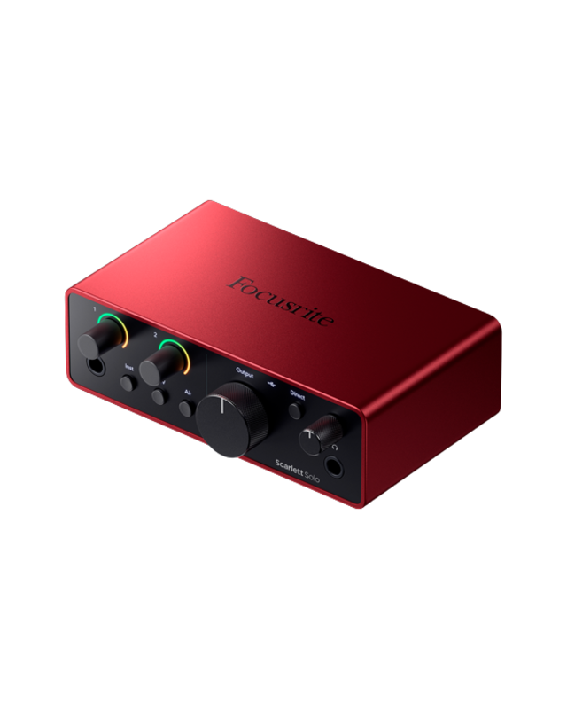 その他 Focusrite Scarlett Solo 4th Gen Focusrite Scarlett Solo 4th Gen — Guitar Bar