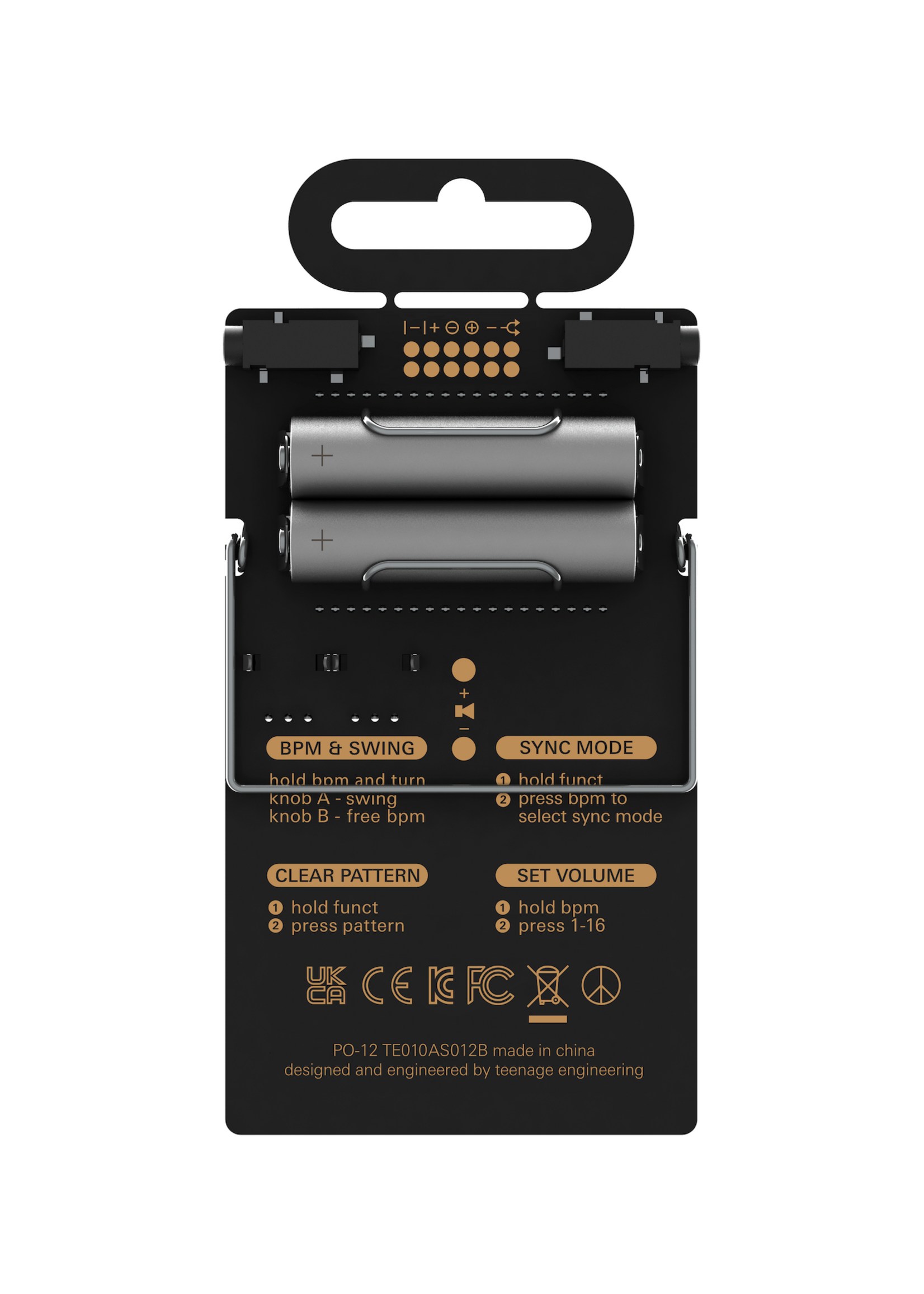 Teenage Engineering PO-12 rhythm