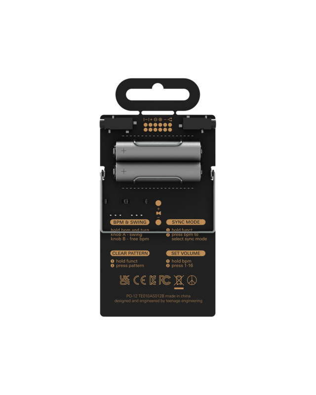 Teenage Engineering PO-12 rhythm