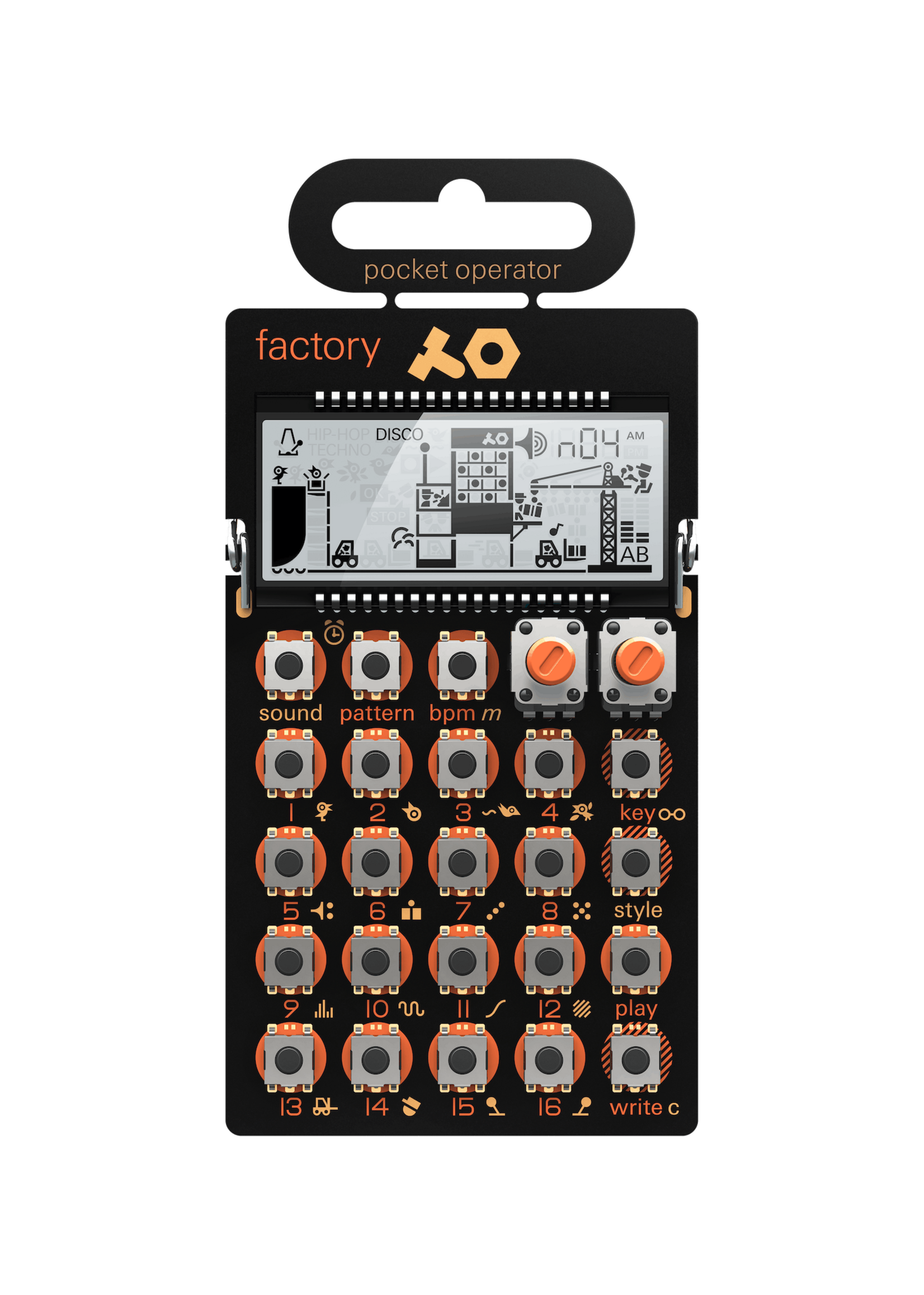 Teenage Engineering PO-16 factory