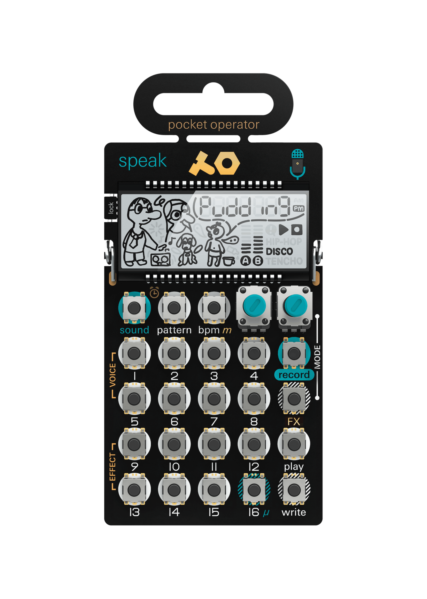 Teenage Engineering PO-35 speak
