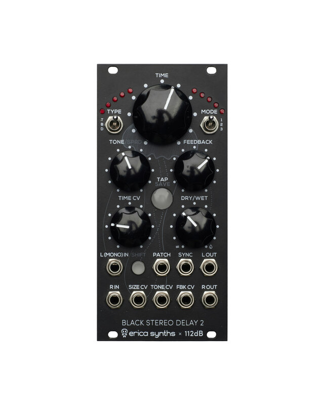 Erica Synths Black Stereo Delay2
