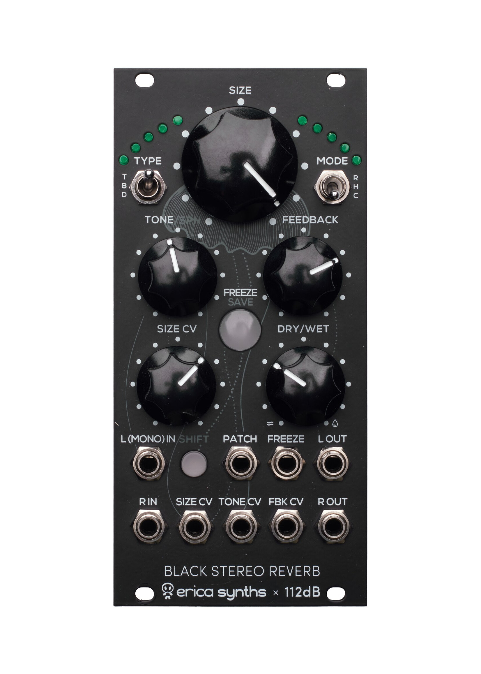 Erica Synths Black Stereo Reverb