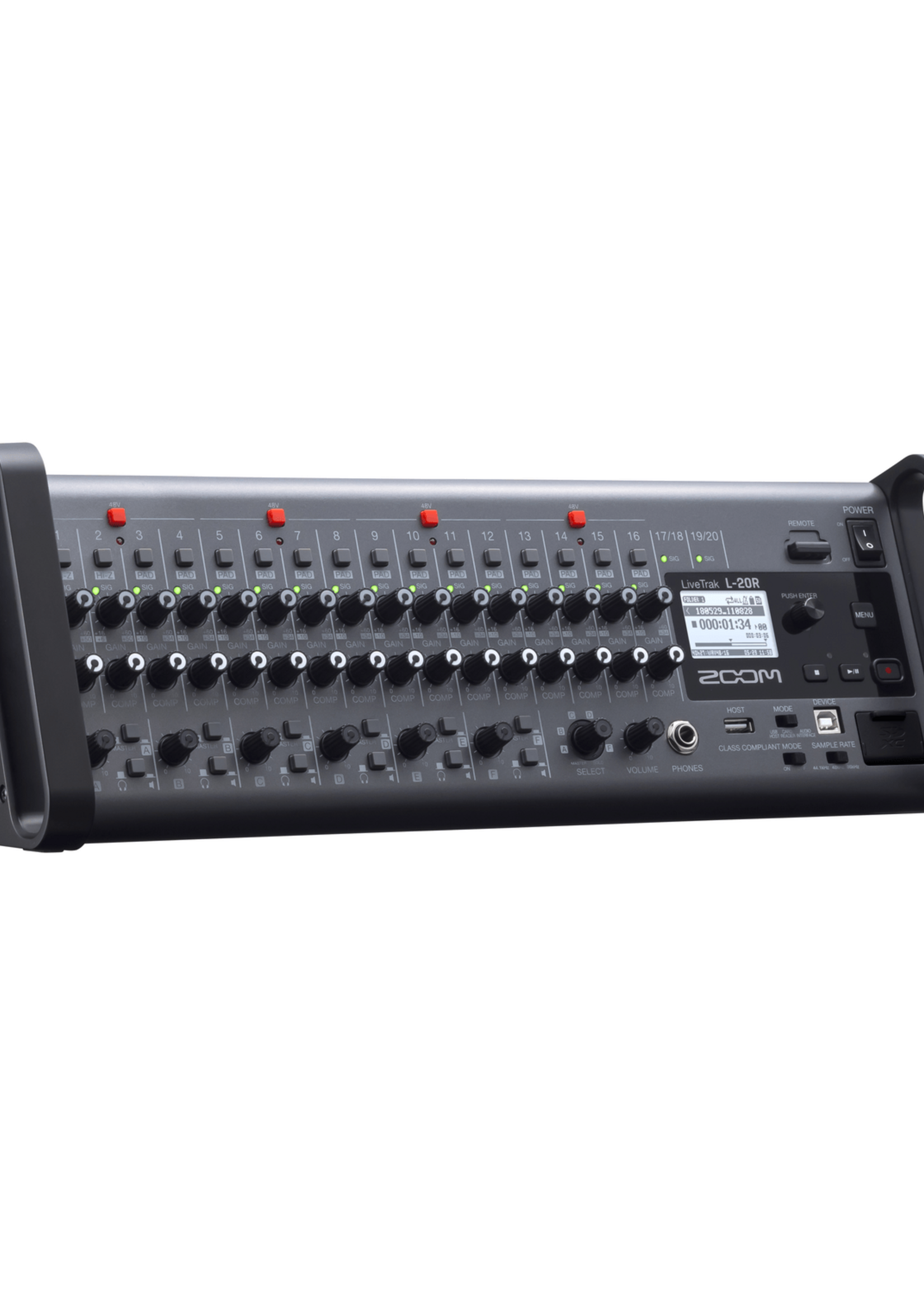 Zoom LiveTrak L-20R