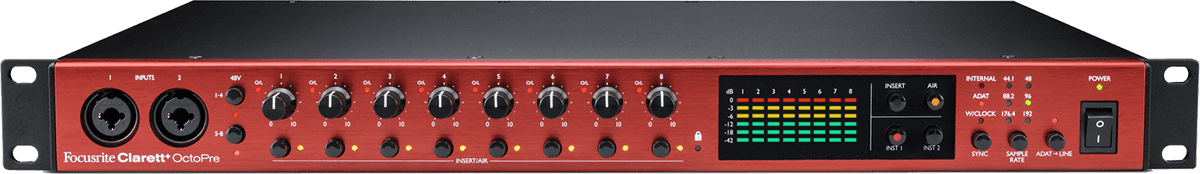 Focusrite Clarlett OctoPre+