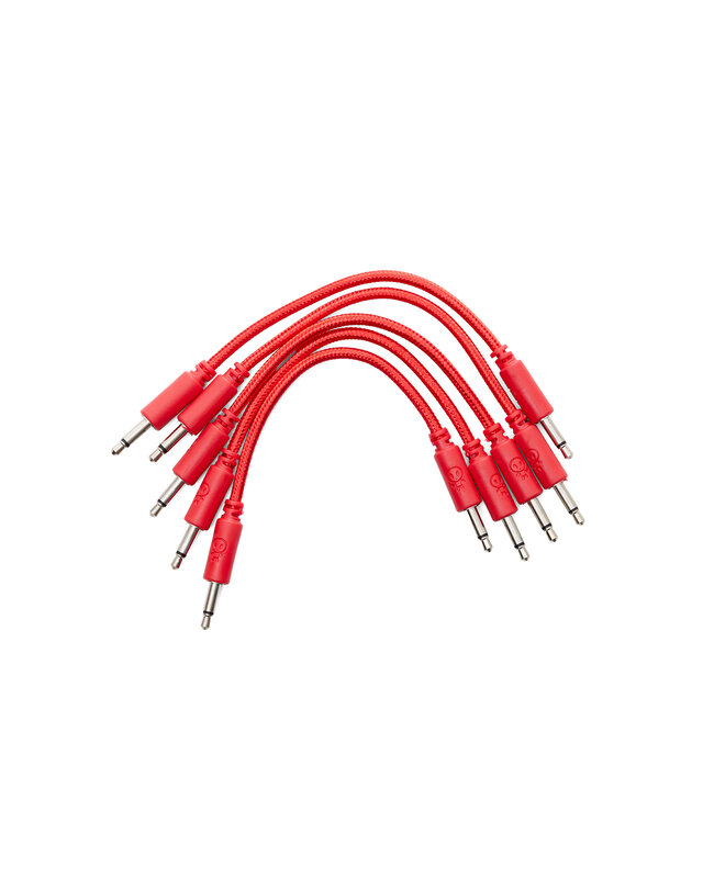 Erica Synths Braided Eurorack Patch Cables 10cm (5 pcs)