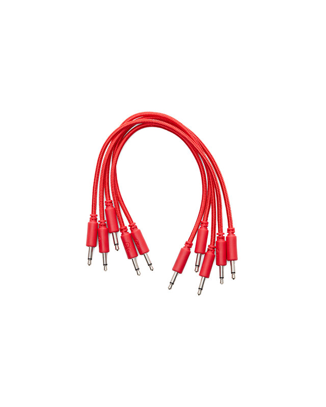 Erica Synths Braided Eurorack Patch Cables 20cm (5 pcs)