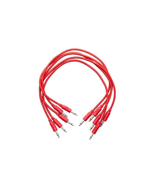 Erica Synths Braided Eurorack Patch Cables 30cm (5 pcs)