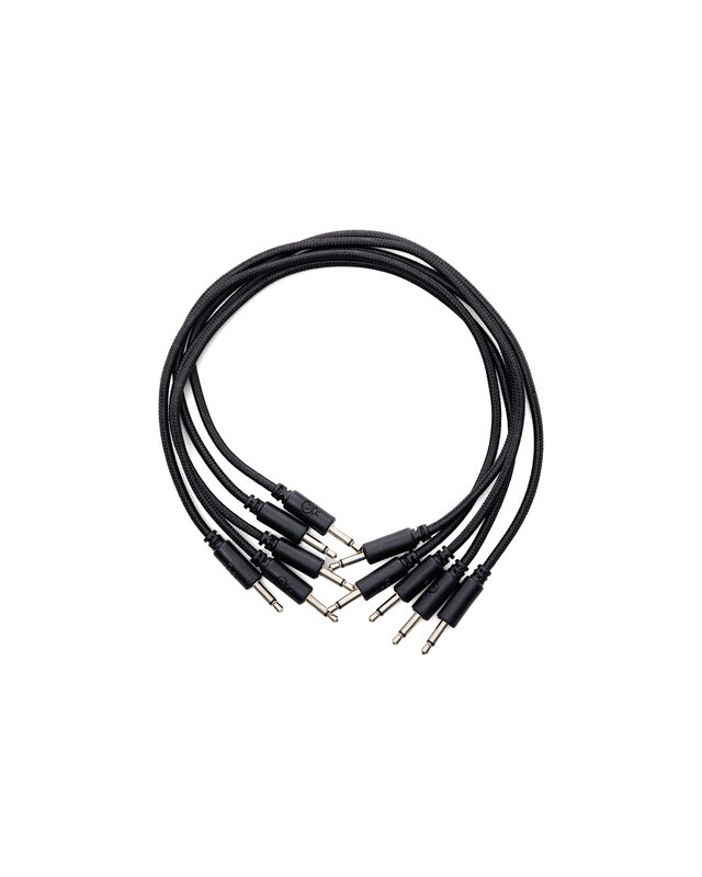 Erica Synths Braided Eurorack Patch Cables 30cm (5 pcs)