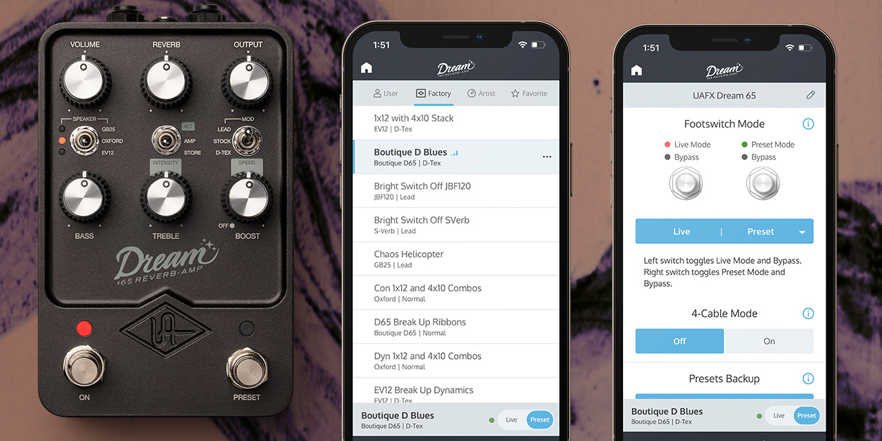 Universal Audio UAFX Dream '65 - Volt Music Store
