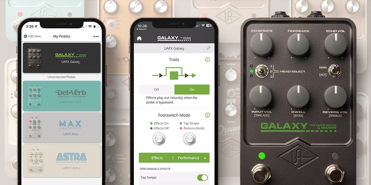 Universal Audio UAFX Galaxy '74 Tape Echo Reverb - Volt Music Store