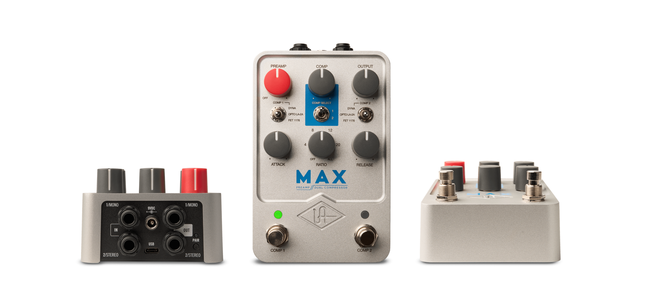 ギター UAFX MAX Preamp / Dual Compressor Universal Audio UAFX Max Preamp & Dual Compressor - Volt