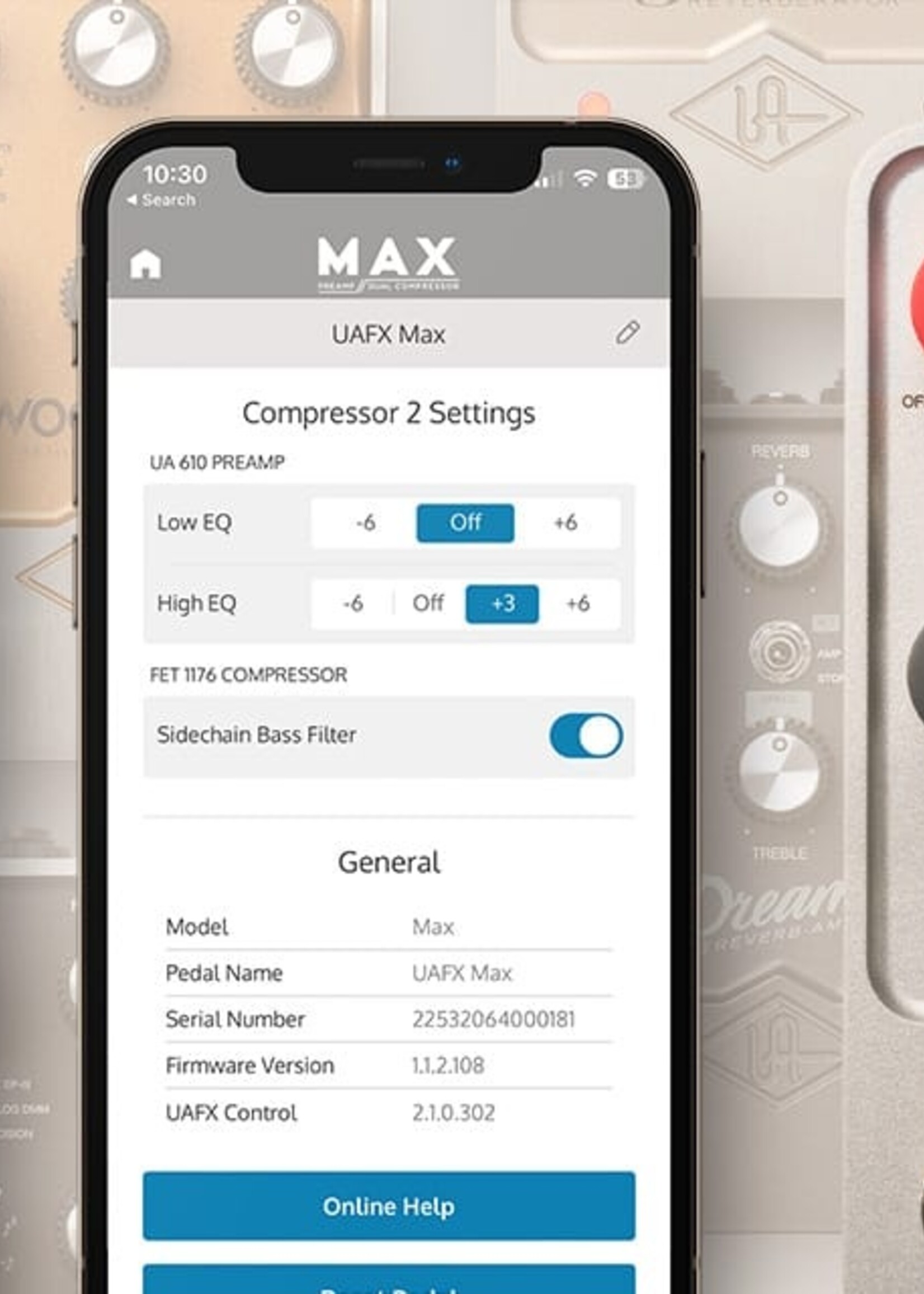 Universal Audio Max Preamp & Dual Compressor