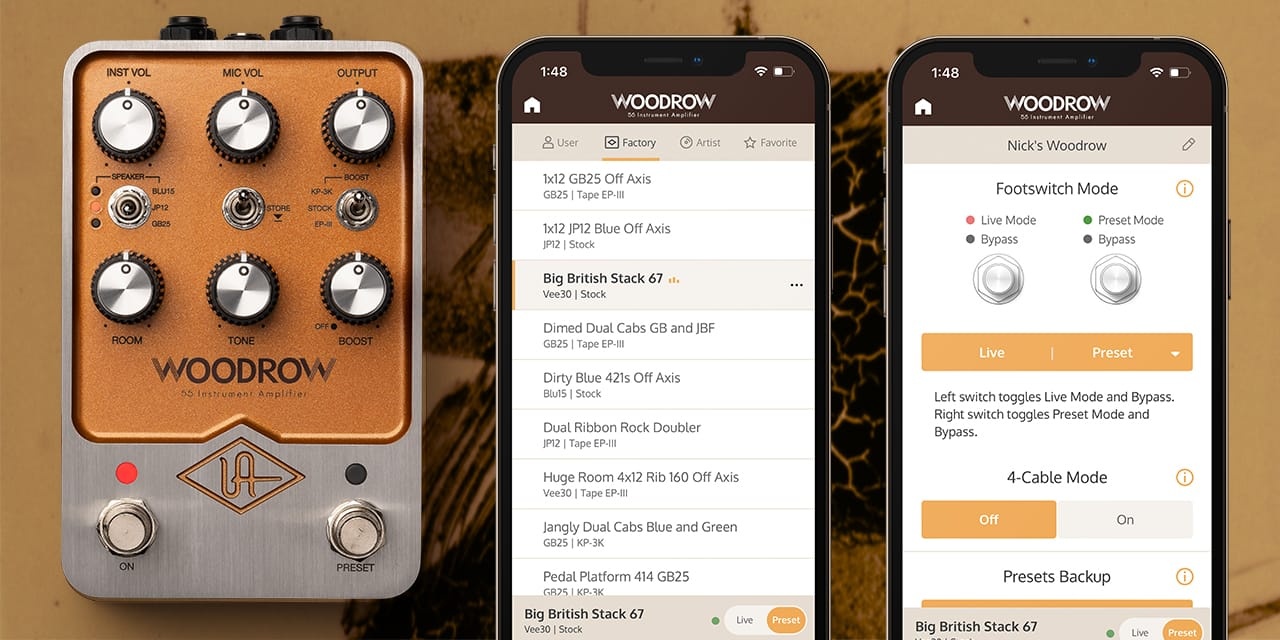 Universal Audio UAFX Woodrow 