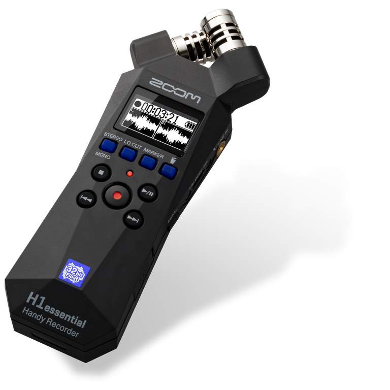 Zoom Essential series: new H1, H4, and H6 field recorders with 32-bit