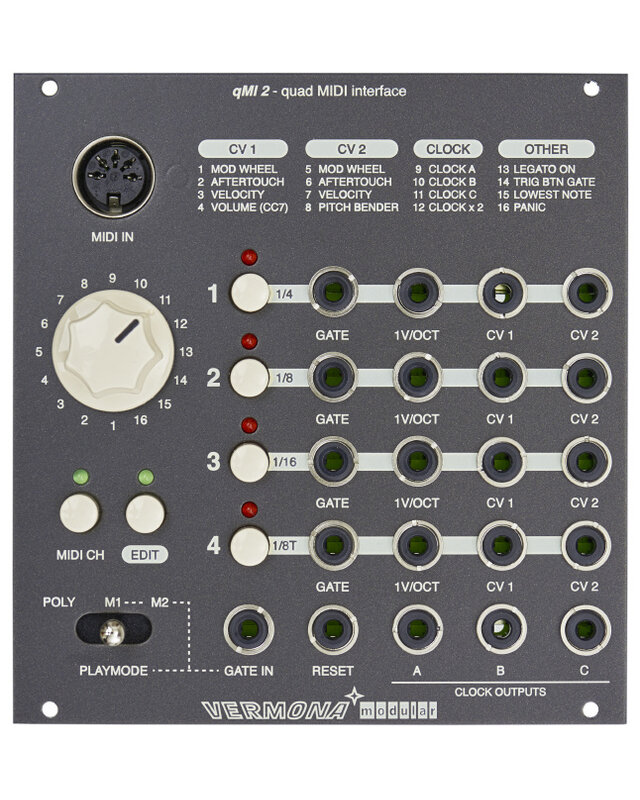 Vermona qMI 2 – Quad MIDI Interface