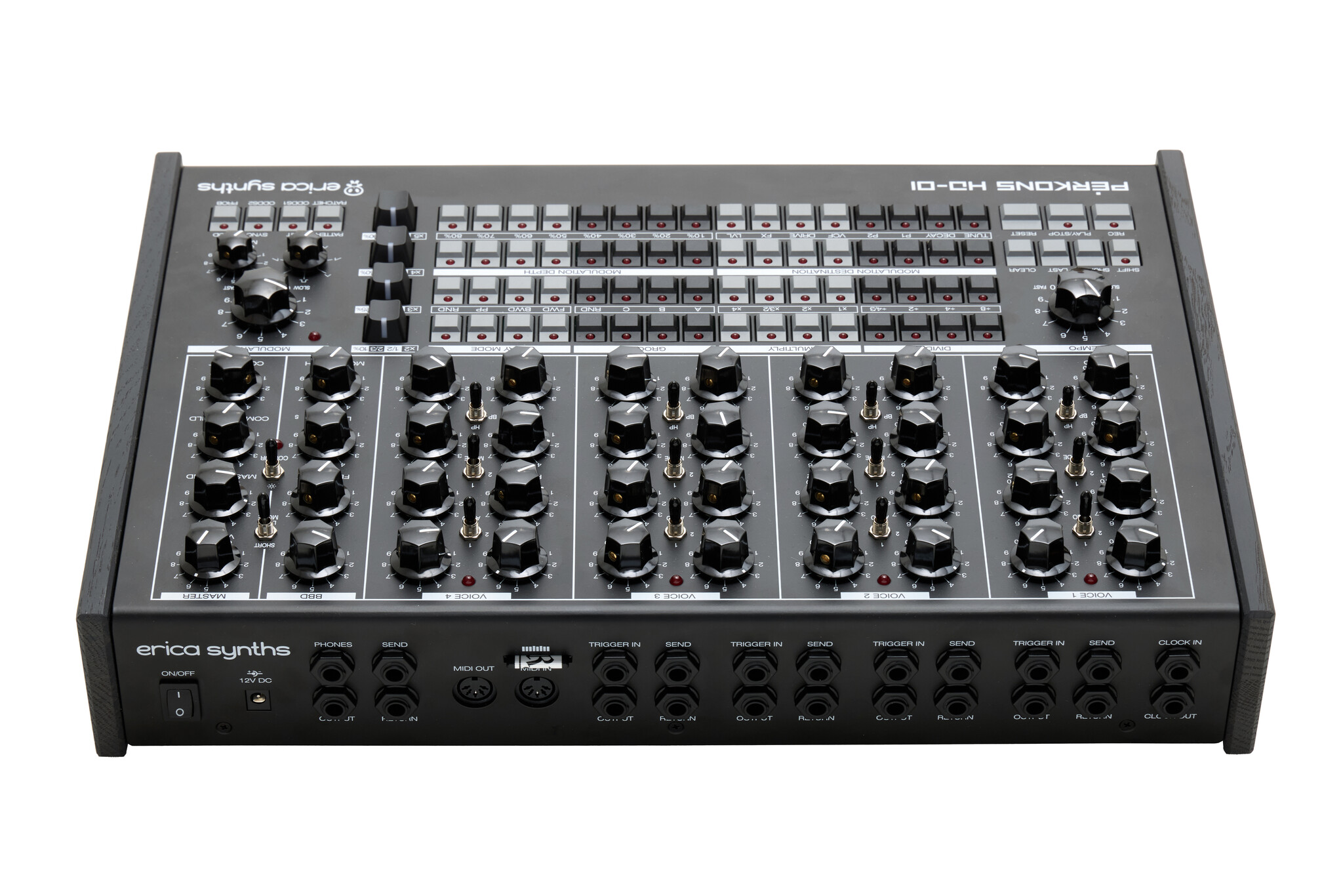 Perkons HD-01 Black + Free Decksaver - Volt Music Store