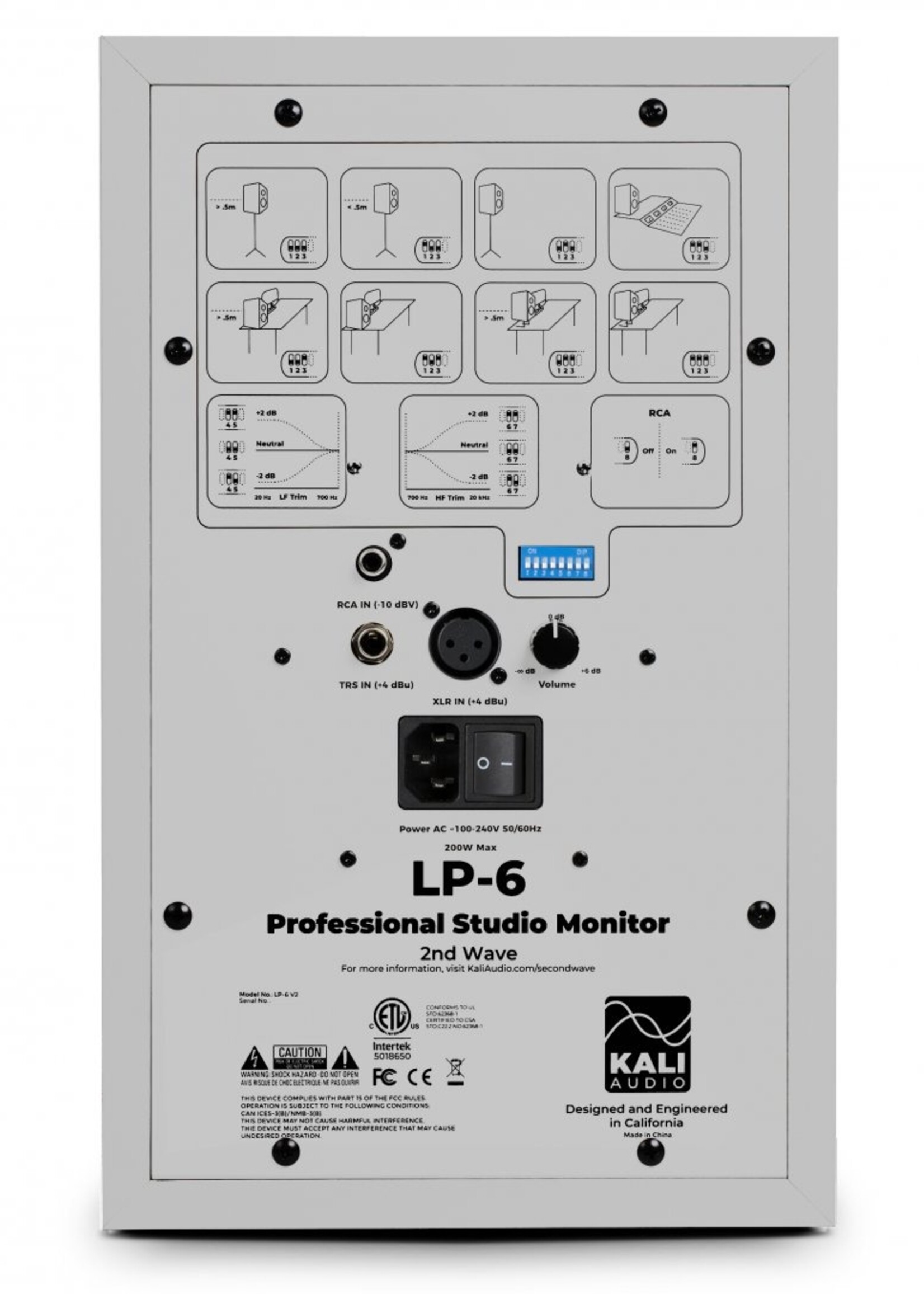 Kali Audio LP-6 2nd Wave White