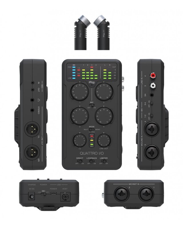 IK Multimedia iRig Pro Quattro I/O