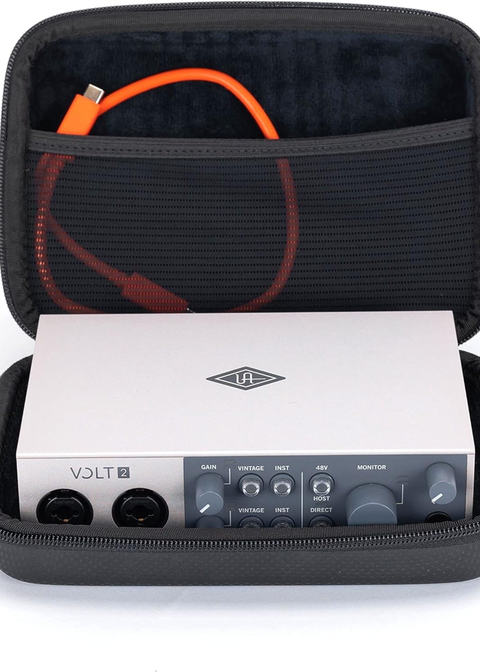 Analog Cases GLIDE Case For Universal Audio Volt 1/2 / Apollo Solo/Arrow/Focusrite Scarlett 4i4