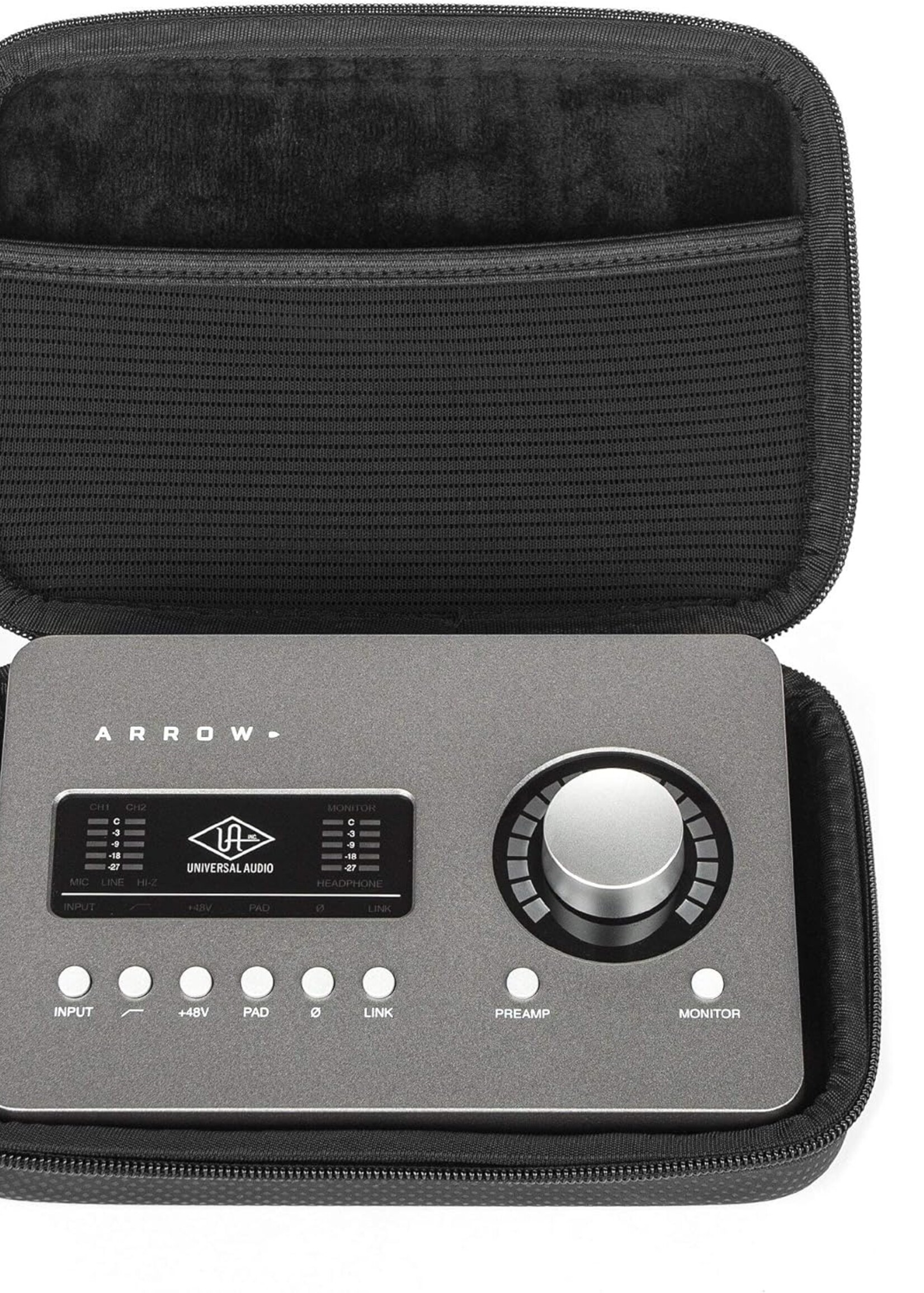 Analog Cases GLIDE Case For Universal Audio Volt 1/2 / Apollo Solo/Arrow/Focusrite Scarlett 4i4
