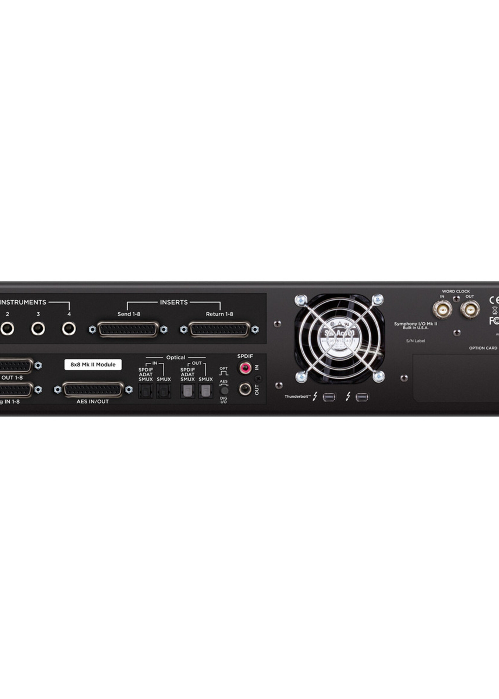 Apogee Symphony I/O MKII 8×8+8MP Thunderbolt