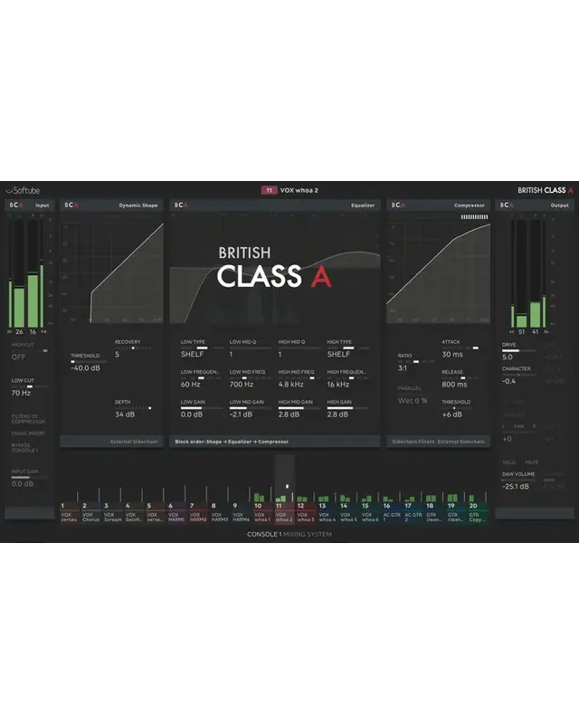 Softube British Class A For Console 1