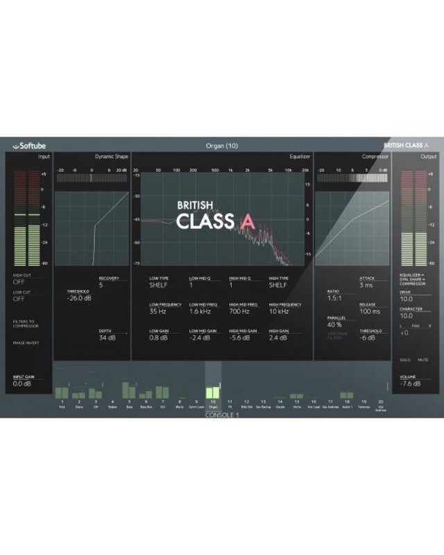 Softube British Class A For Console 1