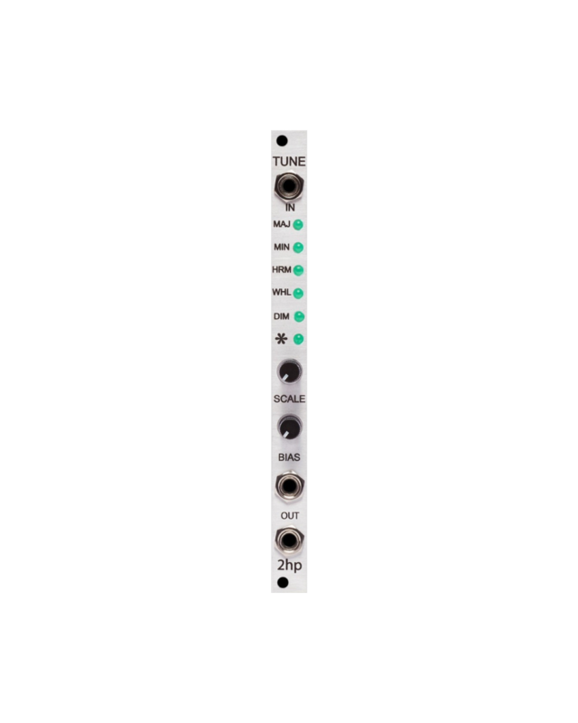 2hp tune モジュラーシンセ 2hp Tune Multi-Scale Pitch Quantizer with Behringer 1027