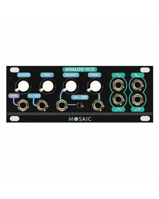 Mosaic 1U Analog VCO