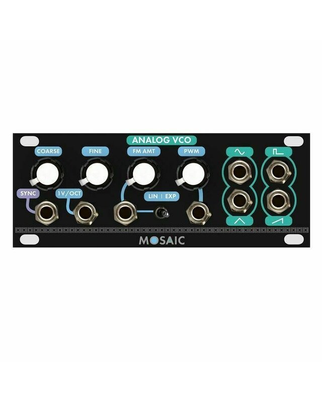 Mosaic 1U Analog VCO