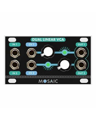 Mosaic 1U Dual Linear VCA