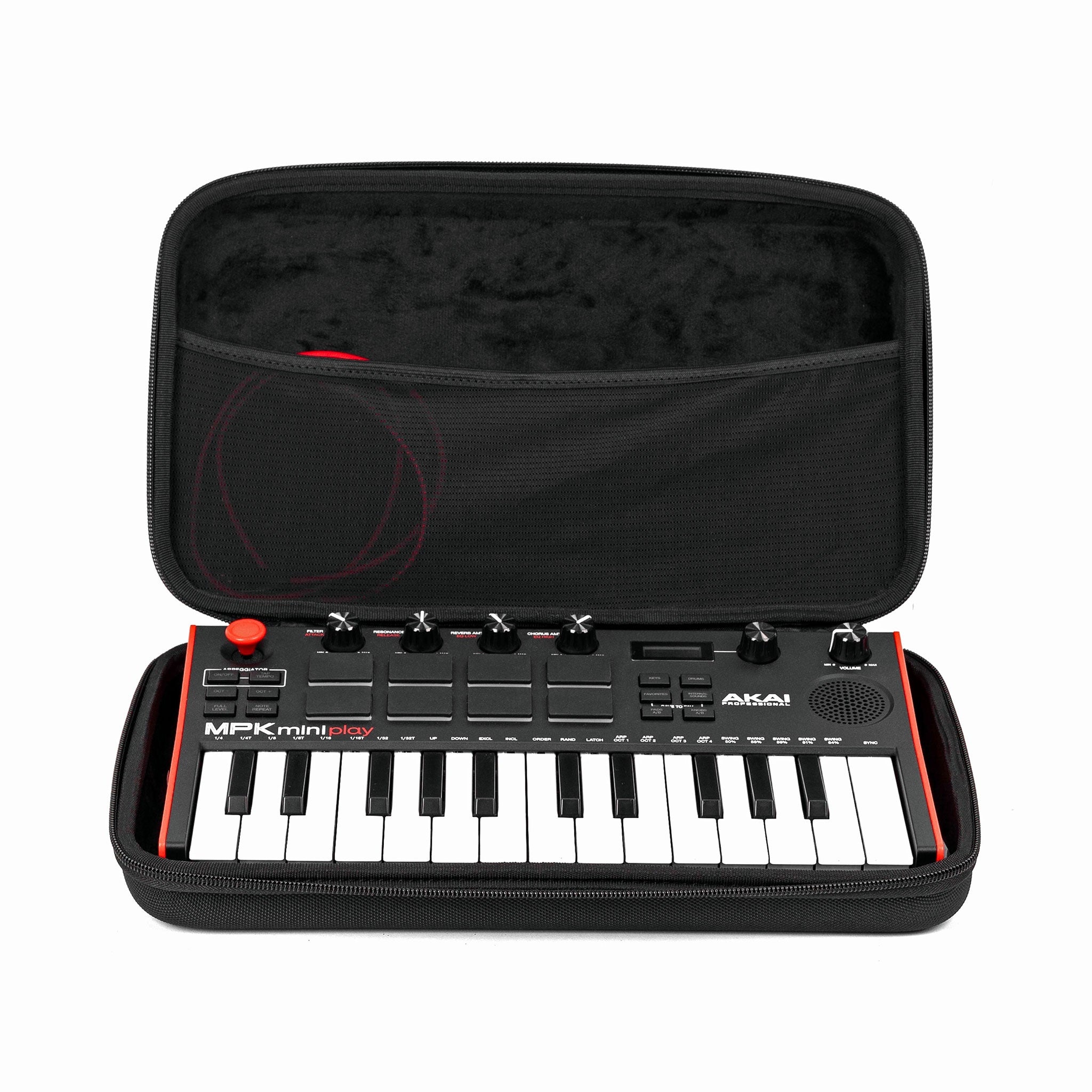 AKAI MPK mini play MK3 ケース付 Akai MPK Mini Play Mk3 ケースつき