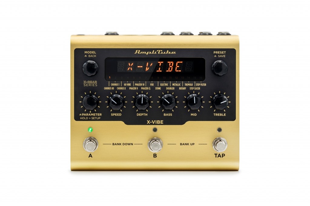 AmpliTube X-VIBE ゴールド　⚠ジャンク⚠ X-GEAR Pedal X-VIBE - Volt Music Store