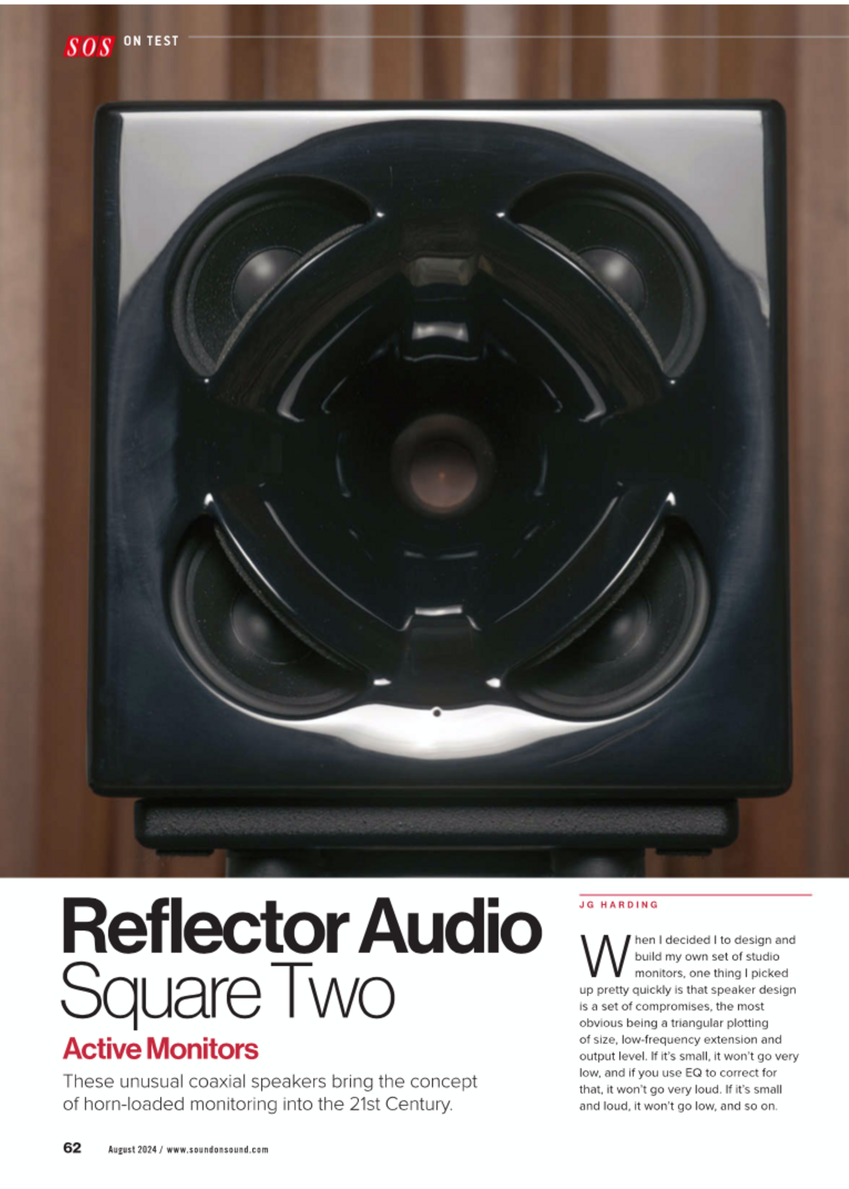 Reflector Audio Square Two ( Pair ) (Display Model)