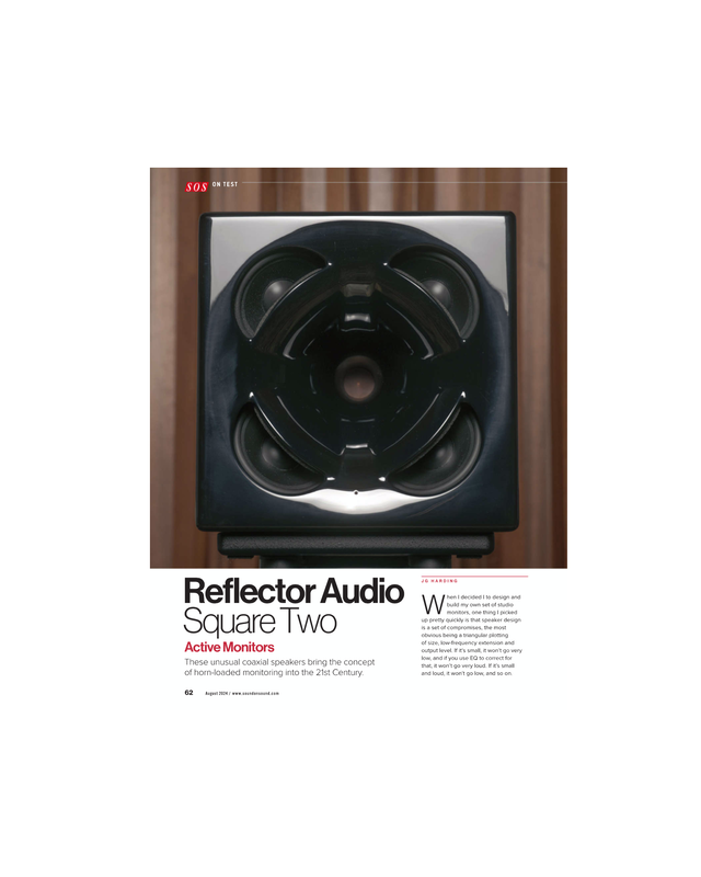 Reflector Audio Square Two ( Pair ) (Display Model)