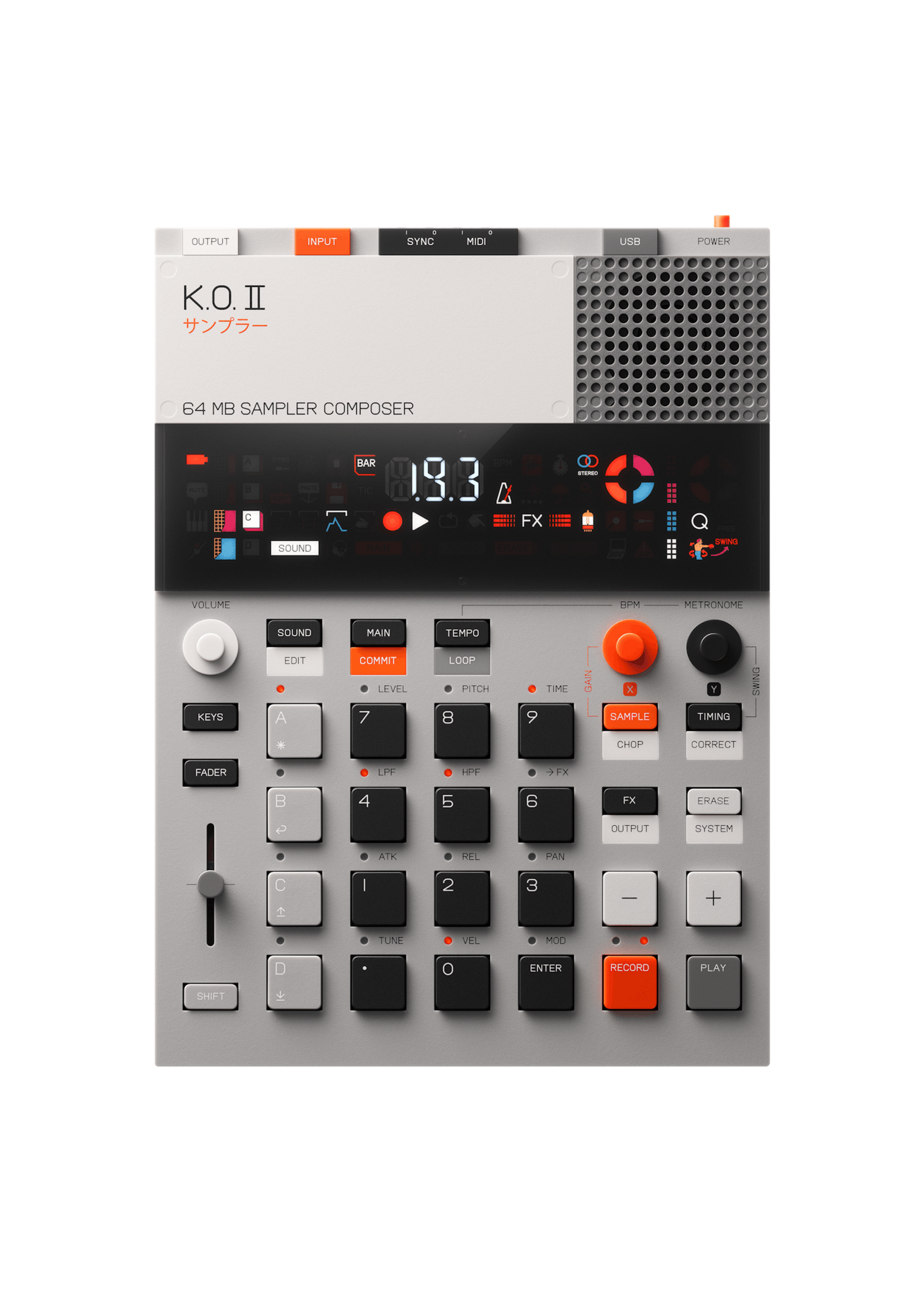 Teenage Engineering EP-133 K.O. II - The Champ Edition
