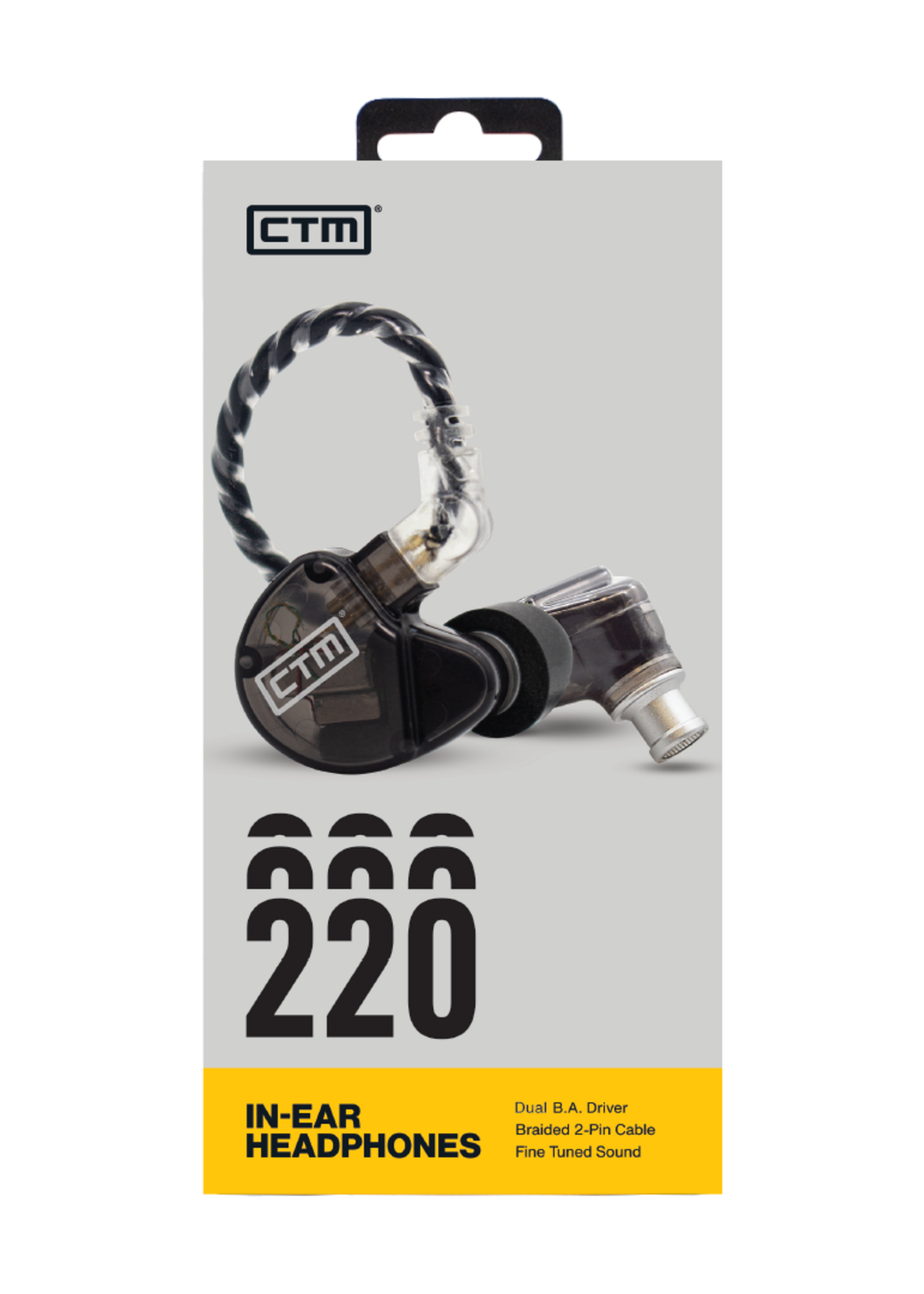 Clear Tune Monitors CE220 SMOKE