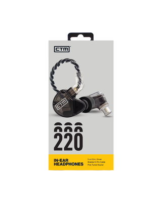 Clear Tune Monitors CE220 SMOKE